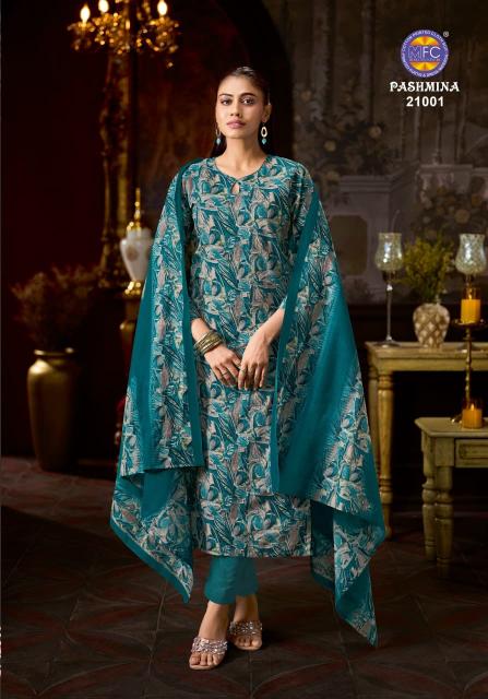 Mfc pashmina vol 21 cotton dress material wholesale shop